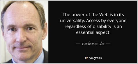 [Citation de Tim Berners Lee]